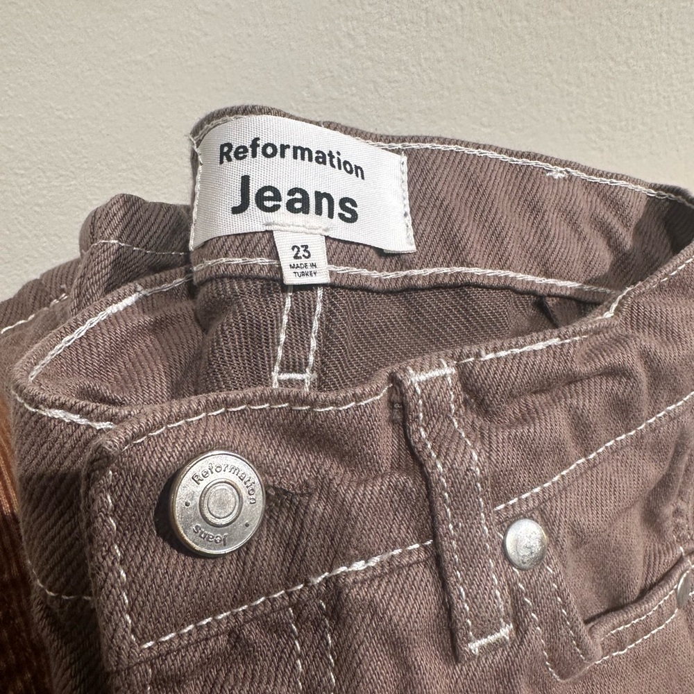Reformation Cowboy High Rise Jeans - Picture 3 of 4